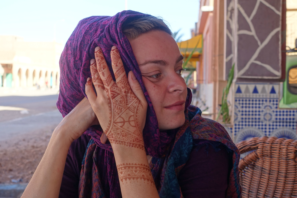 henna w Maroku